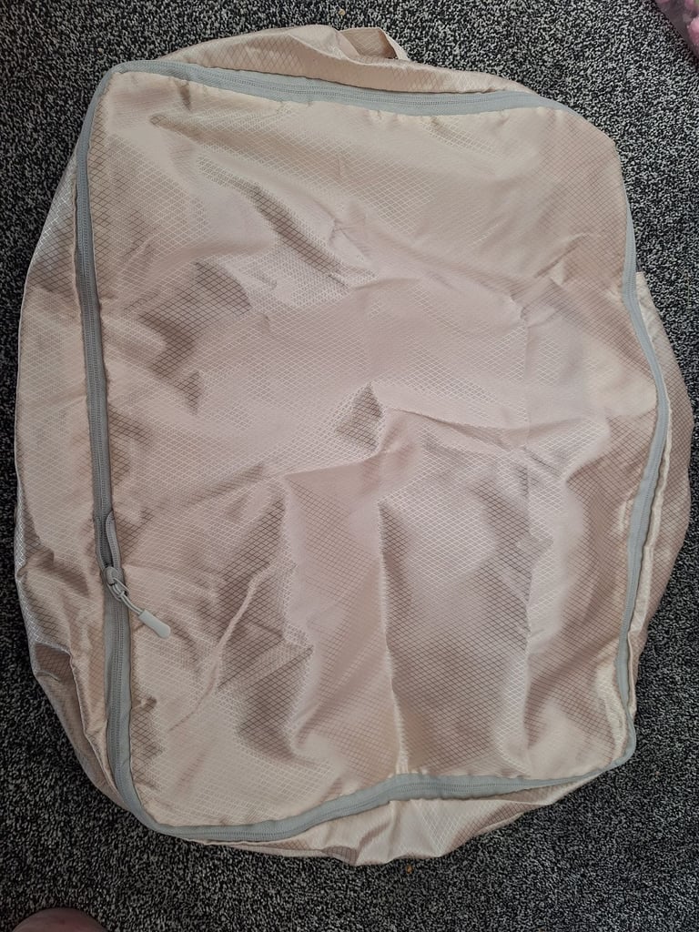 image for 2x gold storage bags expandable