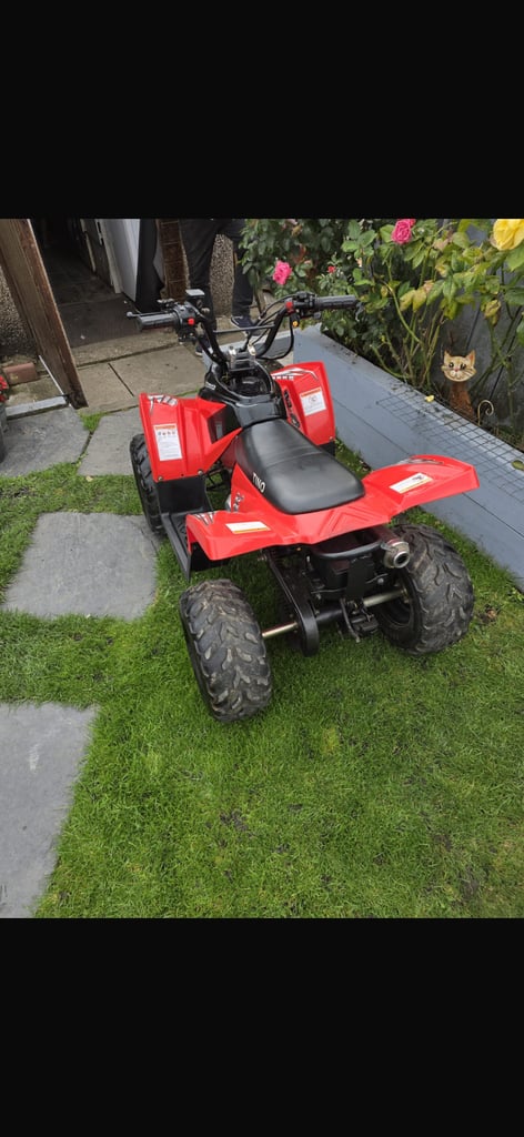 Tiny rally 90cc rev and go 4 stroke kids quad