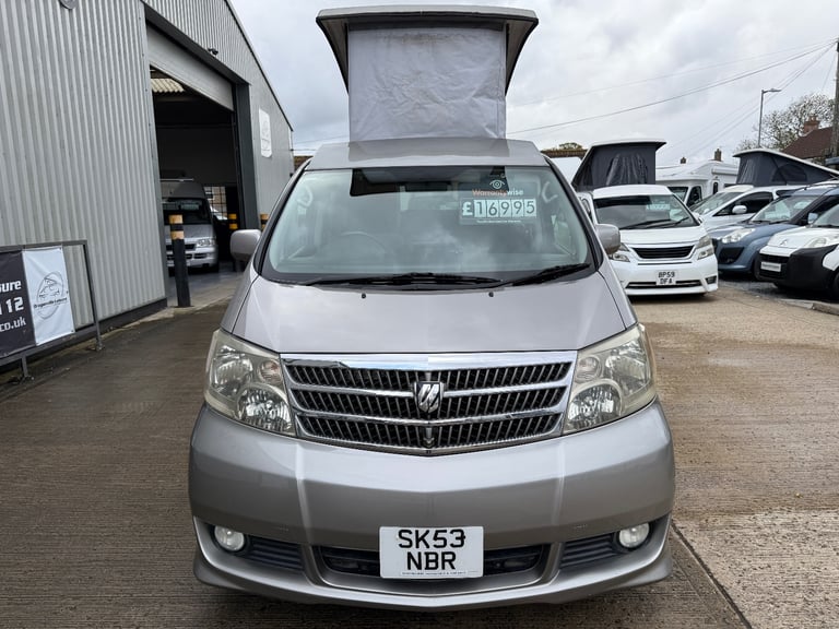 2003 (53)reg Toyota Alphard 2.4 Automatic Camper Van 4 Berth PRO Conversion