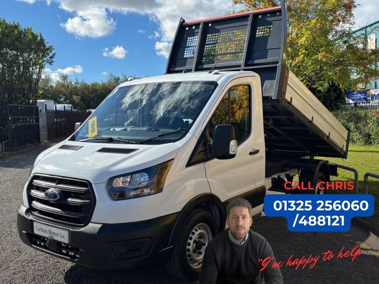 2021 Ford Transit 2.0 350 EcoBlue Leader Tipper 2dr Diesel Manual FWD L2 Euro 6 (s/s) (1-Stop TIP...