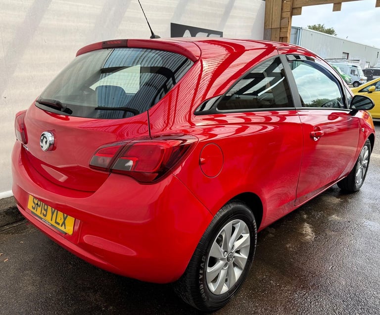 VAUXHALL CORSA 1.4 i ecoTEC Active Red Manual Petrol 2019 WARRANTY 12 MONTHS MOT