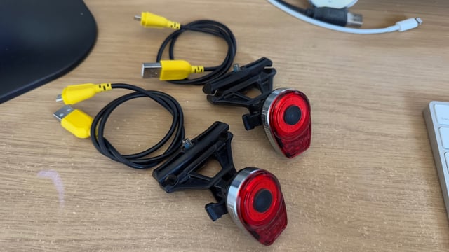 Moon Ring Cycle Ring Light Moon Bicycle Bike Light O-Ring Strap RS