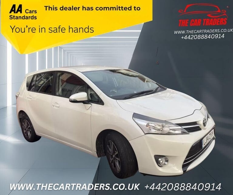 2014 Toyota Verso 1.8 V-Matic Icon MPV 5dr Petrol Multidrive S Euro 5 Euro 5 (147 ps) MPV Petrol ...