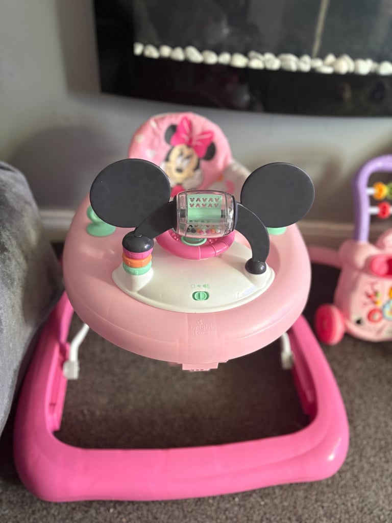 image for Minnie Mouse baby walker 