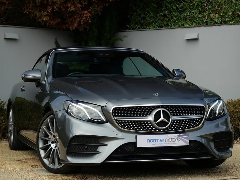 2018 Mercedes-Benz E Class E220d AMG Line Premium 2dr 9G-Tronic CONVERTIBLE DIESEL Automatic