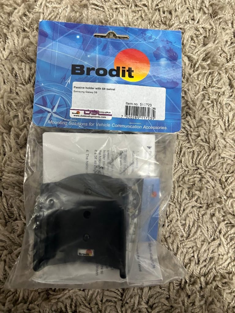 image for Brodit car phone holder for Samsung Galaxy S6 etc (Unopened)