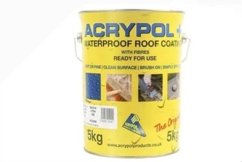 image for (x8) Acrypol Tins - Grey | 5KG