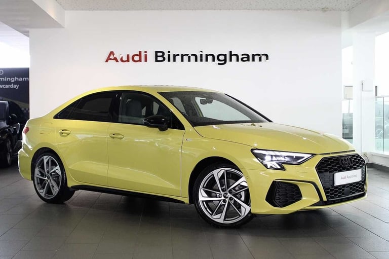 image for 2023 Audi A3 35 TFSI Black Edition 4dr S Tronic Saloon Petrol Automatic