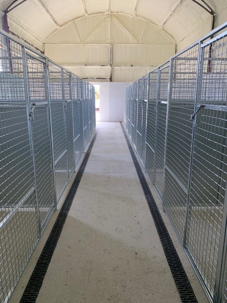 High quality new galvanised dog pens. Dog run. Dog kennel. Pet. Cat enclosures. 