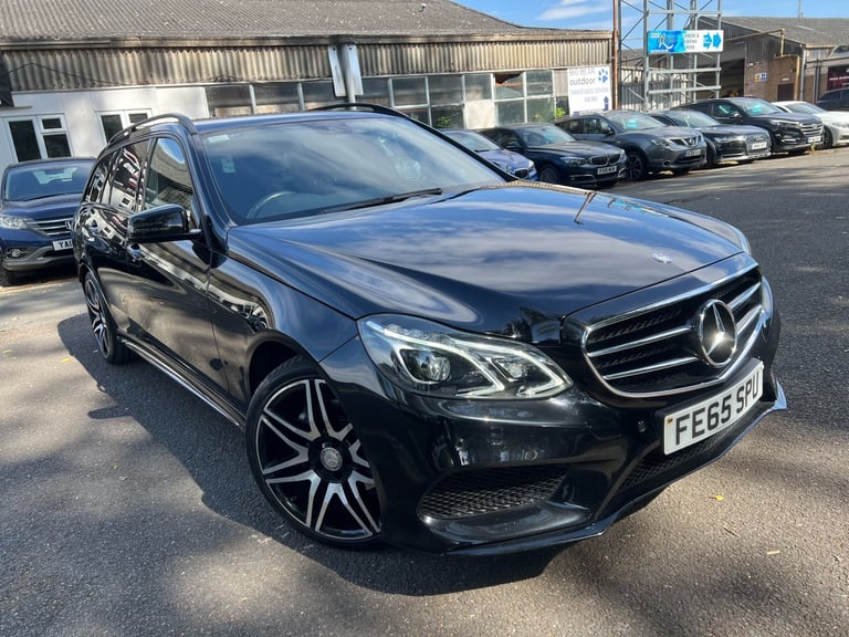 image for MERCEDES BENZ E CLASS 2.1 E220 BLUE TEC AMG NIGHT EDITION ESTATE AUTOMATIC 