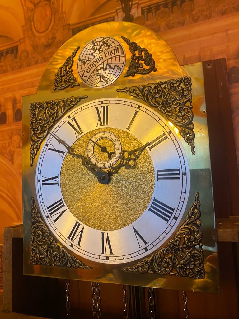 LONG CASE CLOCK WITH WESTMINSTER CHIMES 
