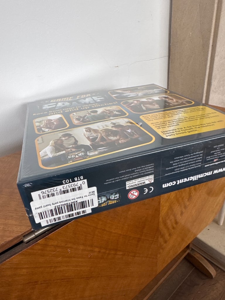 Game for fame. party board game 