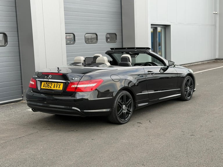 2012 Mercedes-Benz E-Class E250 CDI BlueEFFICIENCY Sport 2dr Tip Auto CONVERTIBLE Diesel Automatic