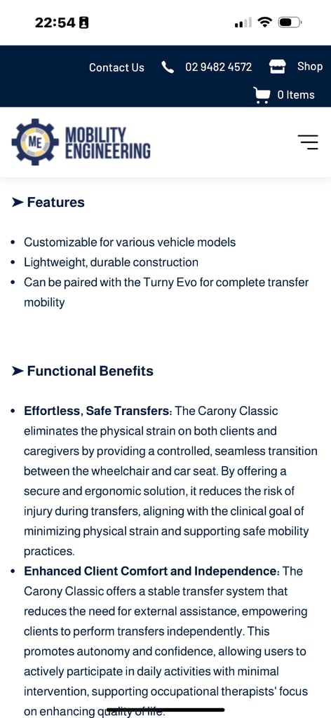 image for Mobility Swivel Car Seat 