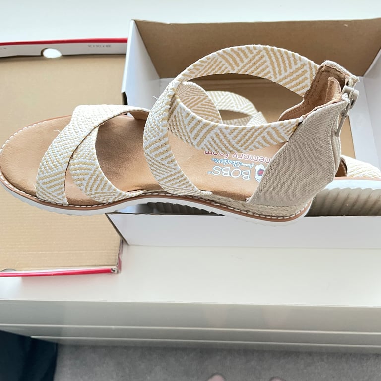 Riecker  Bobs memory foam sandles.