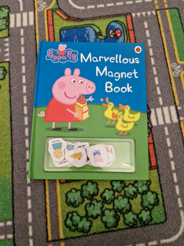 Peppa pig magnet book 