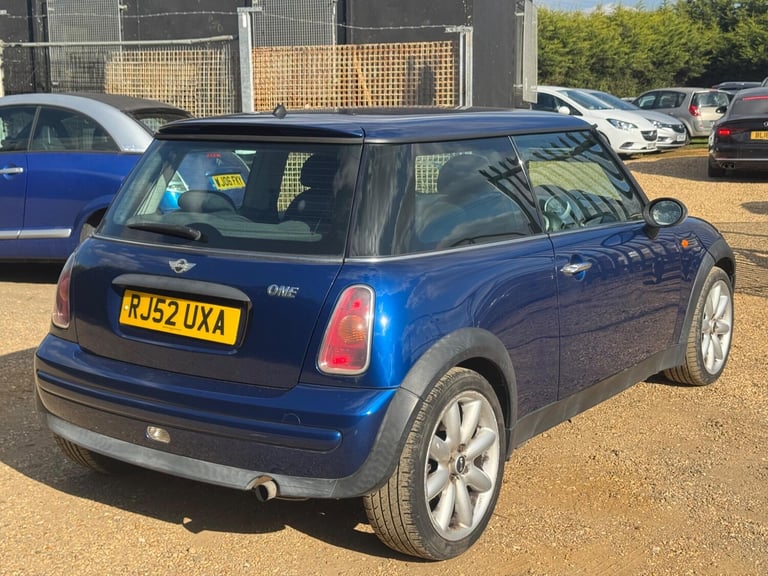 2002 MINI Hatch 1.6 One 3dr HATCHBACK PETROL Manual