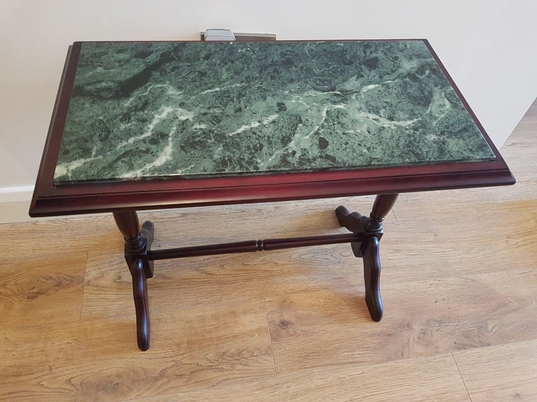 image for TABLE with MARBLE INSET TOP