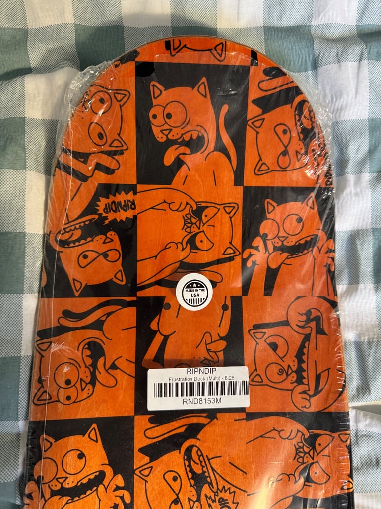 Rip n dip skateboard deck ONLY