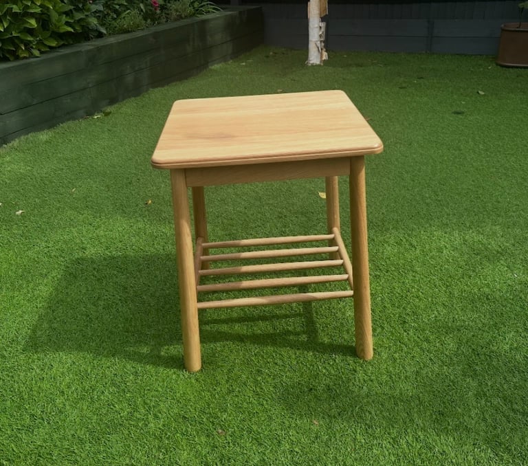Oak Bedside/Side Table - Robert Dyas - Almost New