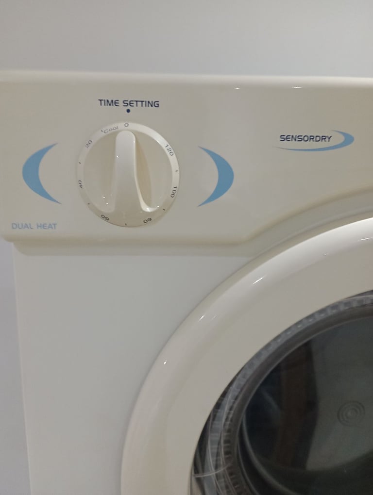 White Knight 3kg compact dual heat tumble dryer 