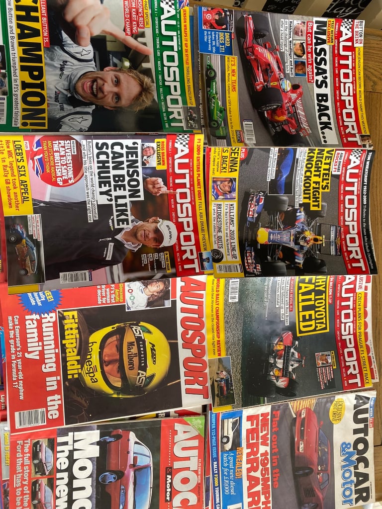 Autosport Magazines Bulk Job lot - over 350 copies. F1 90's onwards.