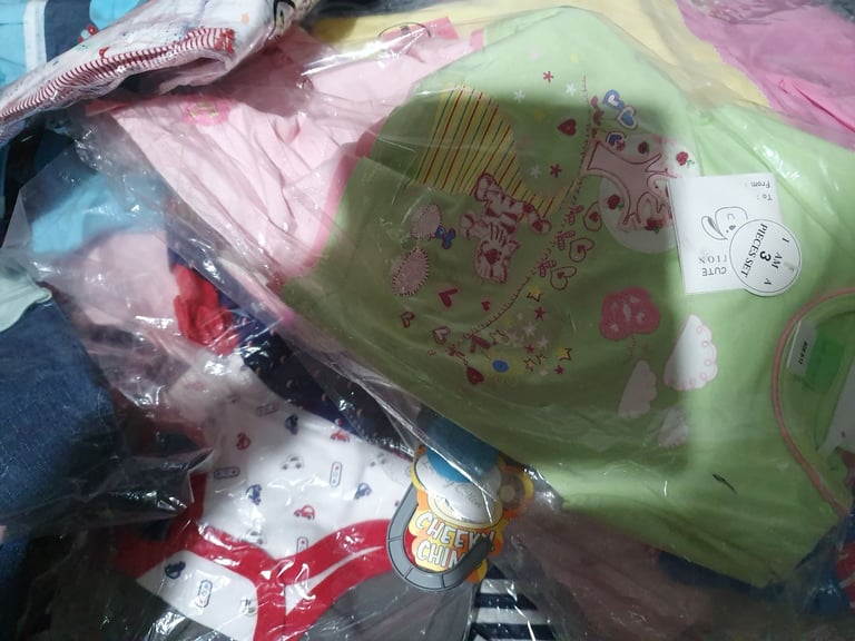 Joblot of kids clothing starts from baby sizes but cant pick baby sizes in listing 