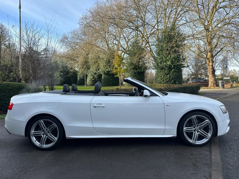 2012 Audi A5 Cabriolet 2.0 TDI S line Euro 5 (s/s) 2dr CONVERTIBLE Diesel Manual