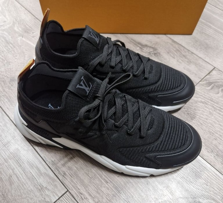 Louis Vuitton runners sneakers trainers black grey blue