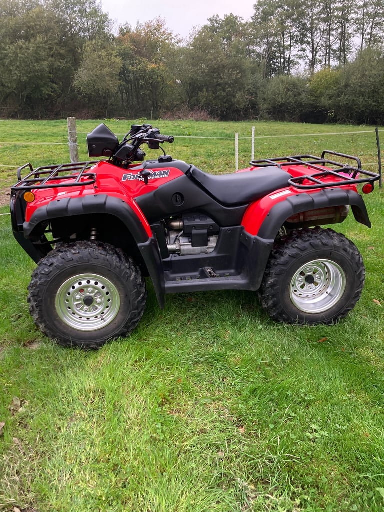 Honda Trx500 Foreman quad bike 