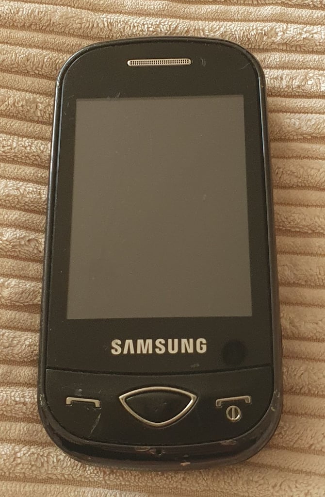 SAMSUNG GT B3410 Black QWERTY Keyboard Slider Mobile Phone UNTESTED