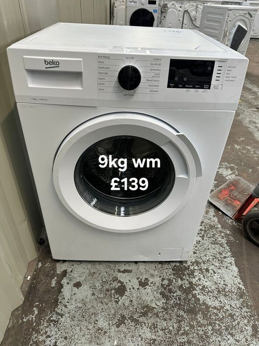image for Beko 9kg washing machine 🌟 Free Delivery 🌟 120 Days Warranty 🌟 