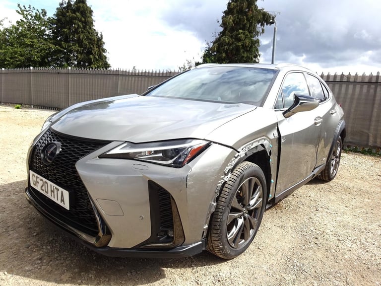 2020 20 REG LEXUS UX 250H F SPORT HYBRID AUTO DAMAGED REPAIRABLE SALVAGE
