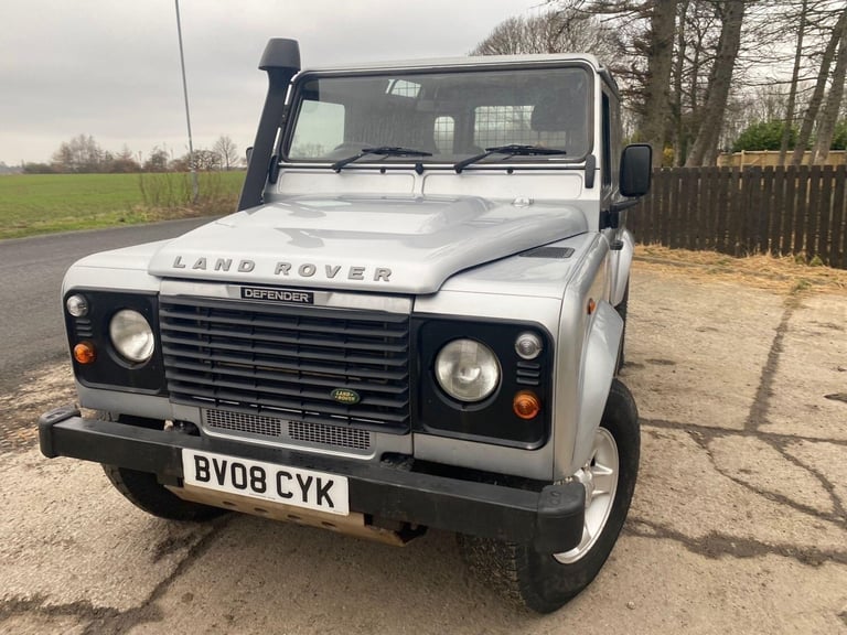 2008 Land Rover Defender 90 2.4 TDCi County Hard Top SUV 4WD SWB Euro 4 3dr PANEL VAN Diesel Manual