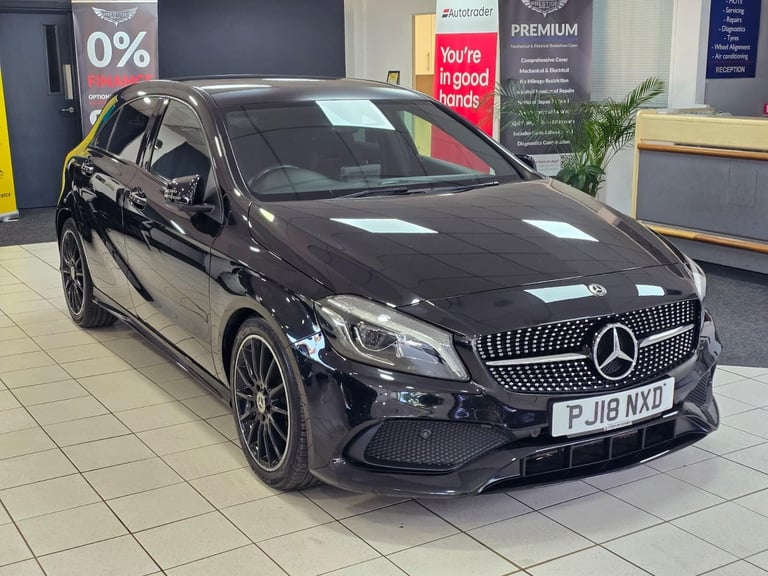 2018 Mercedes-Benz A-Class 2.1 A200d AMG Line (Premium Plus) 7G-DCT Euro 6 (s/s) 5dr HATCHBACK Di...