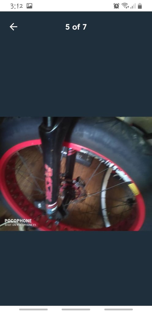 Red bike