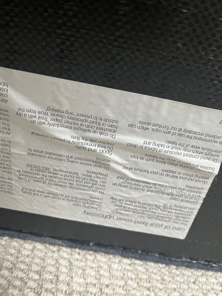 Marks and Spencer large footstool