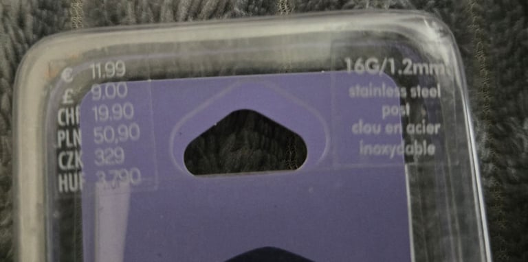 Claire's accessories pierced jewelry 