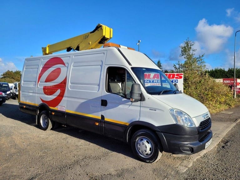 2012 ON 62 PLATE IVECO DAILY 50C15 HPI TRW 3000CC 143BHP LWB CHERRY PICKER ULEZ