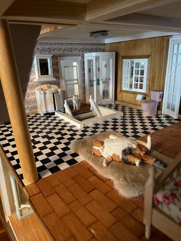 Home made dolls house