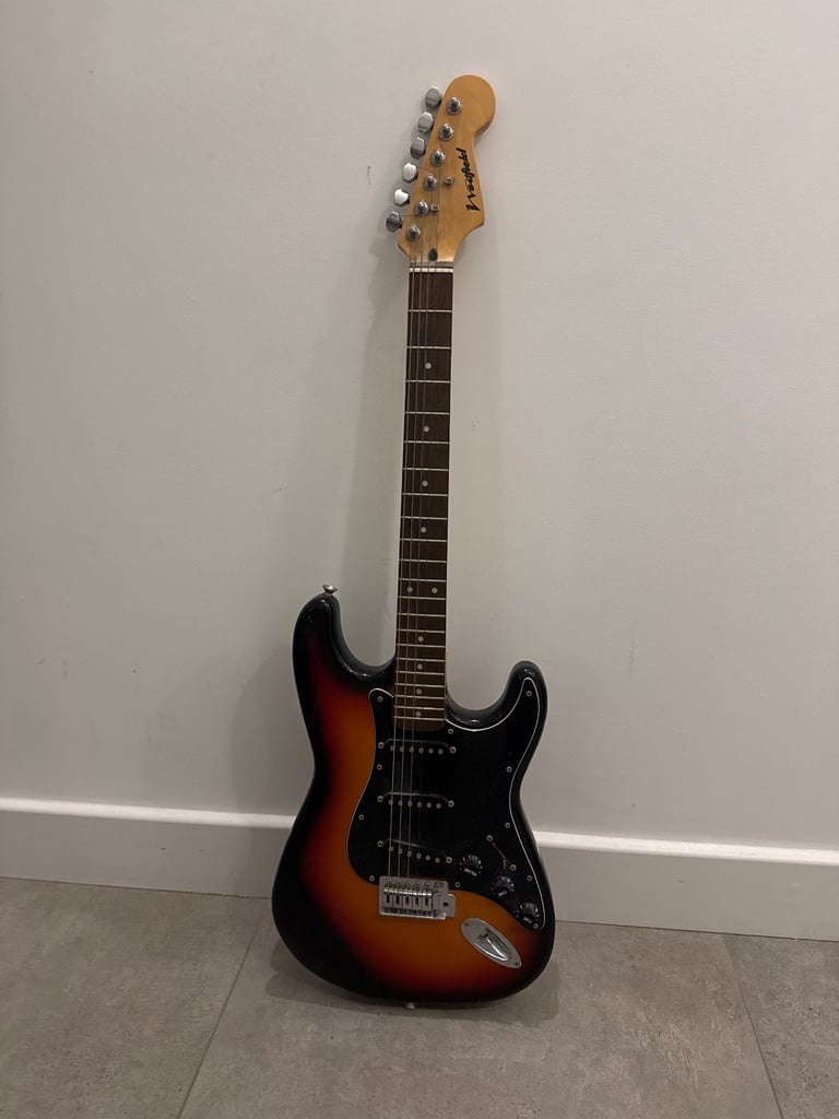 image for 🎸 Westfield Strat-Style Electric Guitar – Sunburst Finish