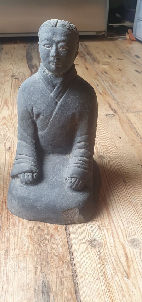 Chinese clay statues