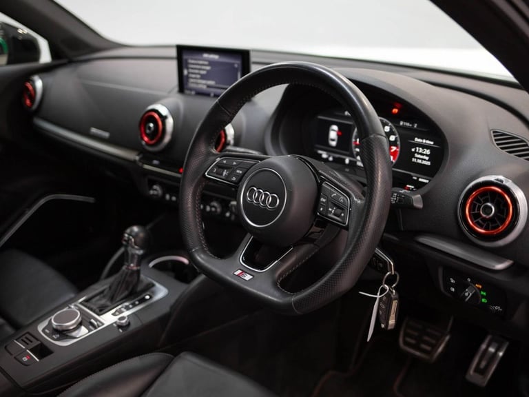 2017 Audi S3 2.0 TFSI Black Edition Saloon 4dr Petrol S Tronic quattro Euro 6 (s/s) (310 Saloon P...