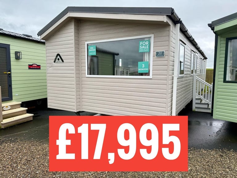 image for Static caravan for sale double glazed & central heated 3 bedrooms Atlas Festival