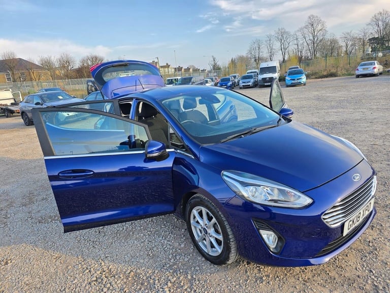 2018 Ford Fiesta 1.0T EcoBoost Zetec Auto Euro 6 (s/s) 5dr Hatchback Petrol Automatic