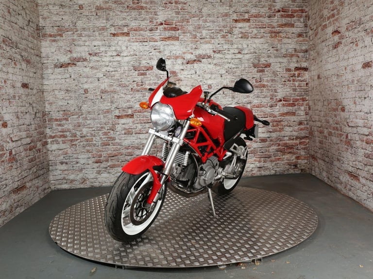DUCATI MONSTER 1000 S2R 2006 Petrol Manual in Red