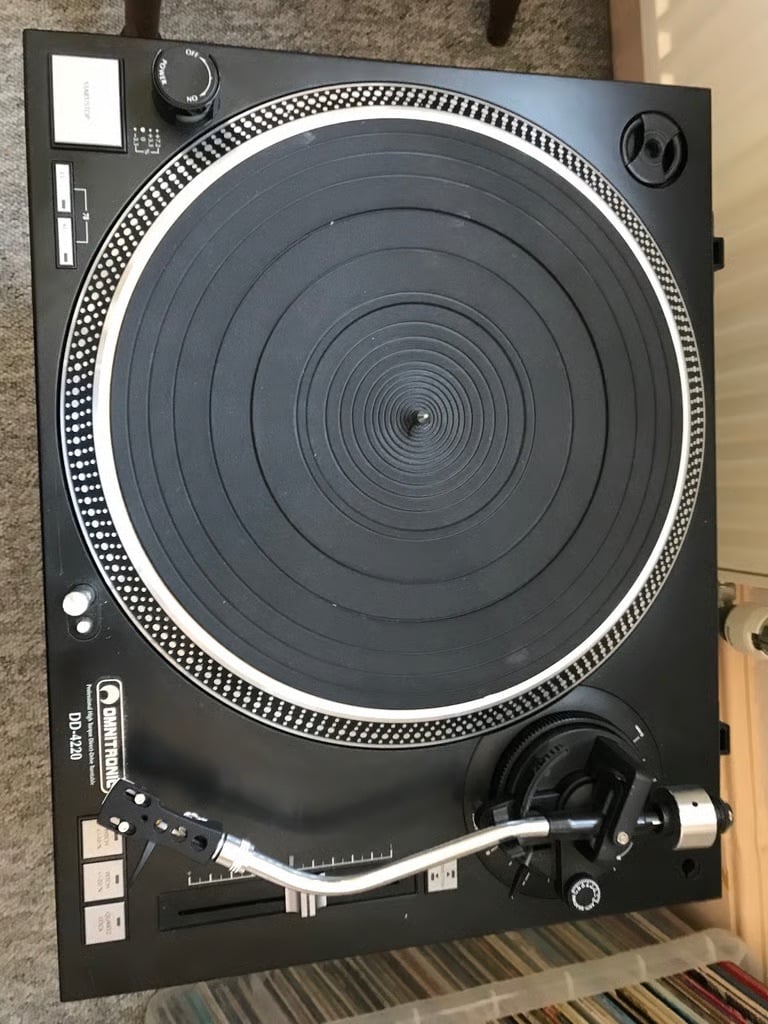 image for OMNITRONIC DD-4220 RECORD DECK
