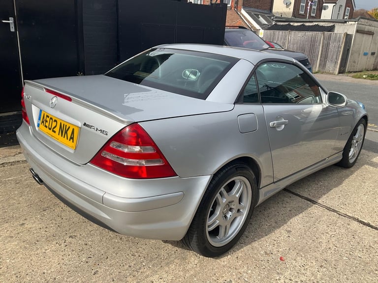 2002 Mercedes-Benz SLK 3.2 SLK32 AMG 2dr CONVERTIBLE Petrol Automatic