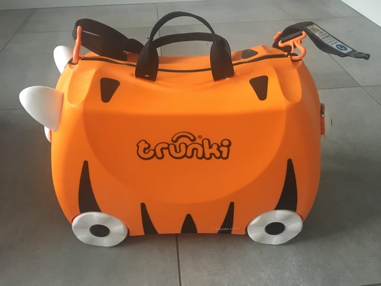 image for Trunks Children’s Ride-on Suitcase Tipu Tiger