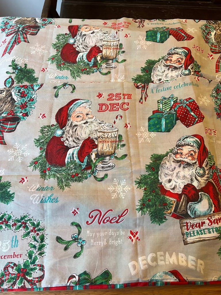 image for Christmas double duvet cover + pillowcases